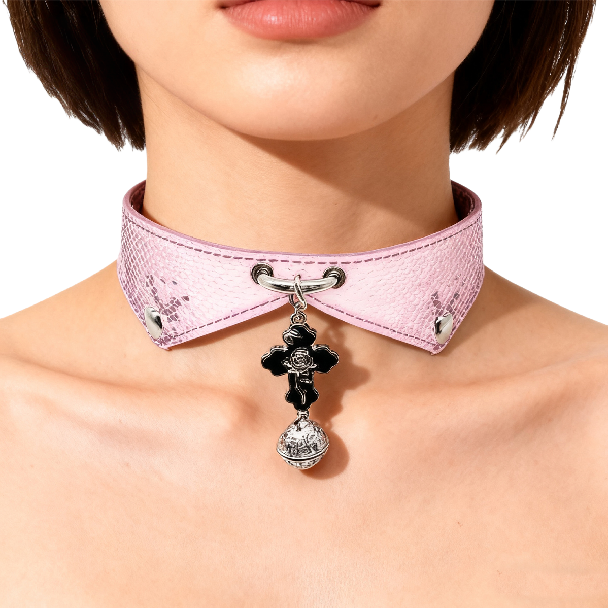 Snake Skin Collar